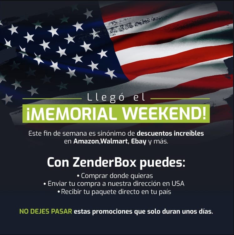 Especial Memorial Day – ¡Importá con descuentos increíbles desde USA!